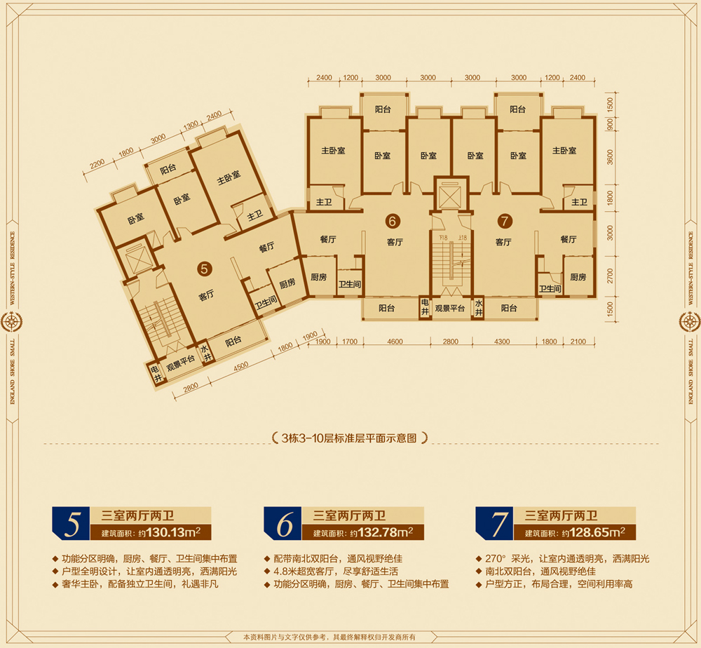 燕兴华城3栋-2户型